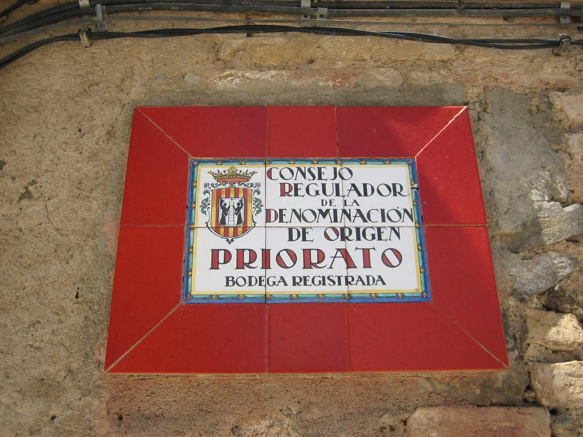 DOQ Priorat plaque
