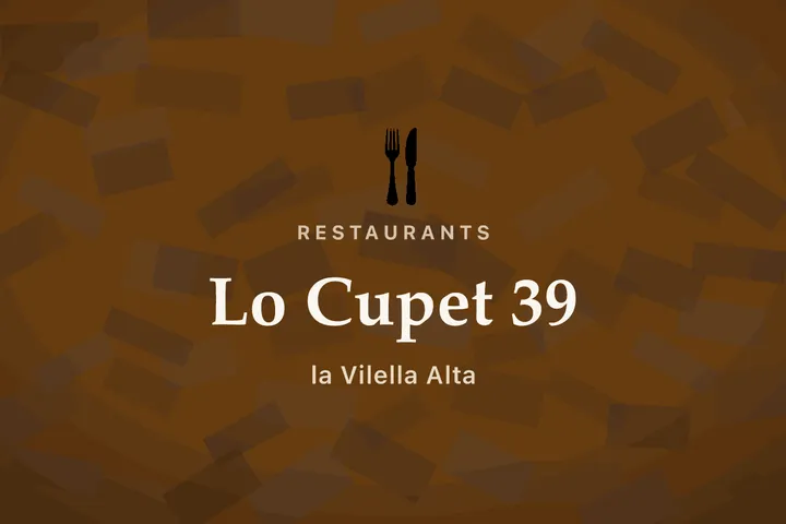 Lo Cupet 39 — Rural, la Vilella Alta, Priorat
