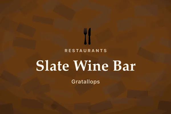 Slate Wine Bar — Winery restaurant, Gratallops, Priorat